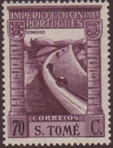 Stamp, Barrage, São Tomé and Príncipe,  , Dams