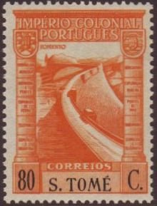 Stamp, Barrage, São Tomé and Príncipe,  , Dams