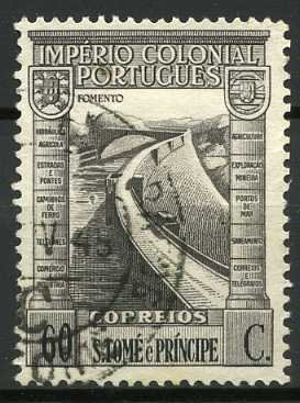 Stamp, Barrage, São Tomé and Príncipe,  , Dams