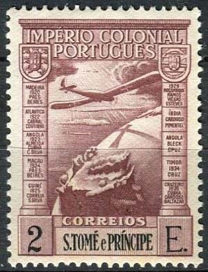 Airplane over globe