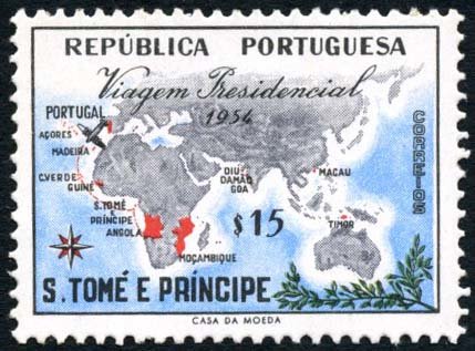 Map of the colonies