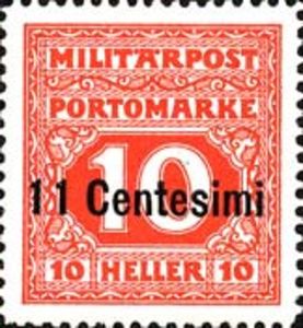 Portomarke Bosnia 1910