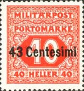 Portomarke Bosnia 1910