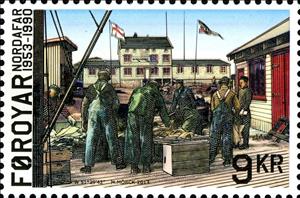 Stamp, Nordafar, Faroe Islands,  