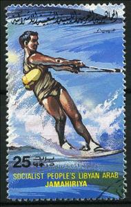 Stamp, Monoski, Libya,  