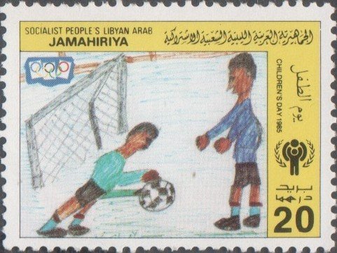 Soccer scene