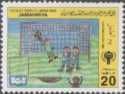 Soccer scene