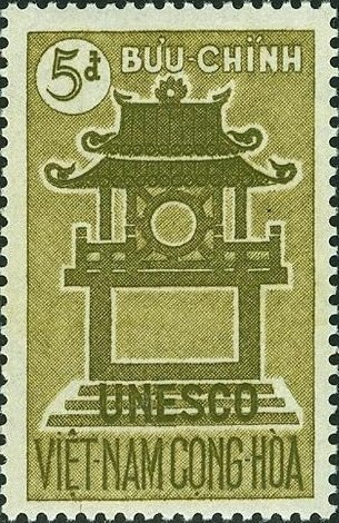 Door of the temple in Hanoi