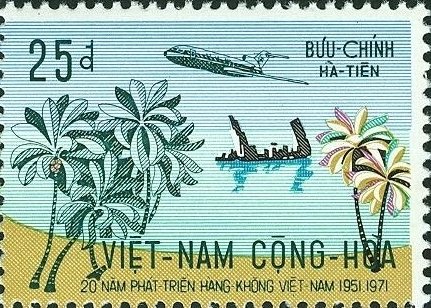 Airplane over Ha-Tien