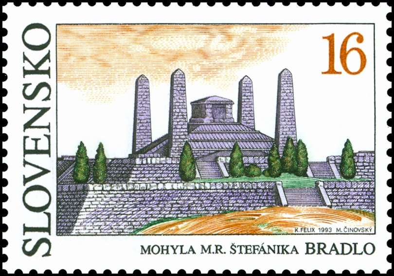 Cairn of Milan Rastislav Štefanik, Bradlo