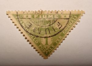 Stamp, Allegories and vies - POSTA FIUME, Italian colonies, territories and occupations,  