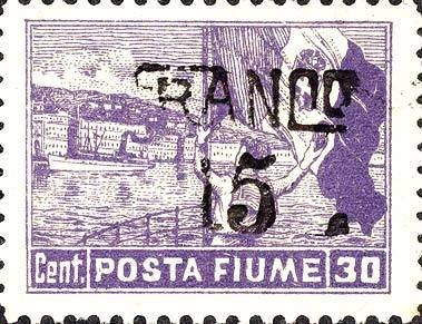 Allegories and vies - overprinted FRANCO