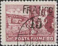 Allegories and vies - overprinted FRANCO