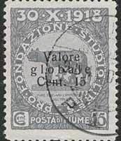 Overprinted "Valore globale" Type I