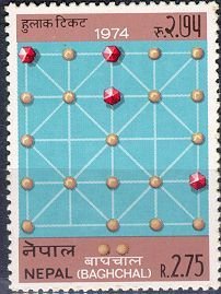 Popular Nepalese games: Baghchal