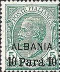 Stamp, Italy Stamps Overprint "ALBANIA", Italian colonies, territories and occupations,  