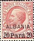 Stamp, Italy Stamps Overprint "ALBANIA", Italian colonies, territories and occupations,  