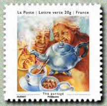 Sharing tea