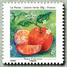 Stamp, Citrus Magic, France,  , Fruits