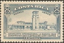 Stamp, La Sabana Terminal, Costa Rica,  