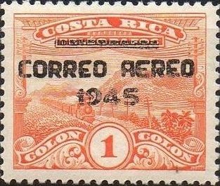 Telegraph stamps with overprint