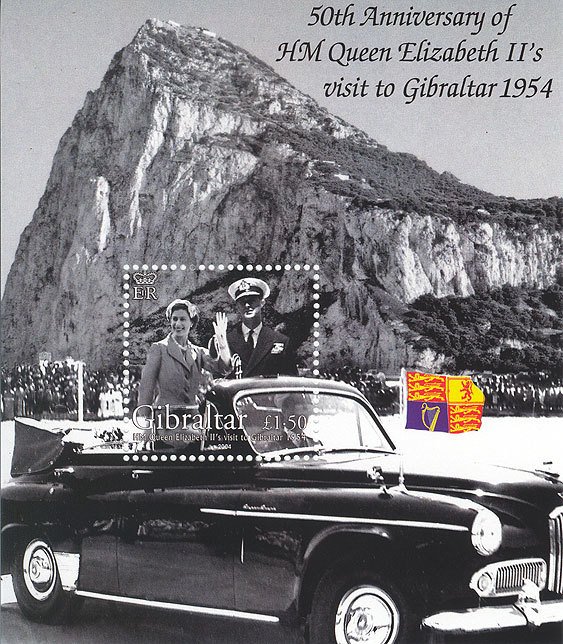50th Anniv. of HM Queen Elizabeth II's visit to Gibraltar