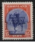Stamp, Liberation of Denmark, Greenland,  