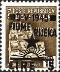 Italy Stamp Overprint "FIUME RIJEKA"
