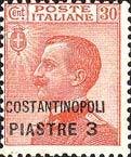 Italy Stamps Overprint "CONSTANTINOPLI"