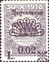 Stamp, Segnatasse "Valore Globale" Type I, Italian colonies, territories and occupations,  