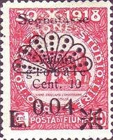 Stamp, Segnatasse "Valore Globale" Type I, Italian colonies, territories and occupations,  