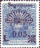 Stamp, Segnatasse "Valore Globale" Type II(boldface), Italian colonies, territories and occupations,  