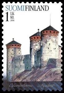 Stamp, Olavinlinna Castle, Finland,  , Castles