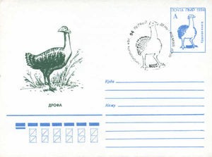 Postsheet: Bustard