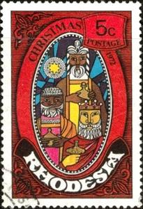 Stamp, The Three Kings, Rhodesia,  