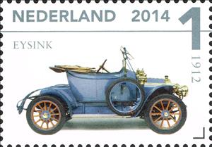 Stamp, Eysink, Netherlands,  , Cars