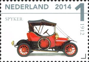 Stamp, Spyker, Netherlands,  , Cars