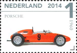Stamp, Porsche, Netherlands,  , Cars