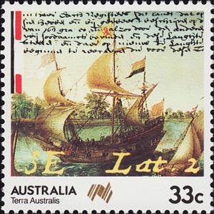 Stamp, Dirk Hartog, Australia,  , Explorers, Navigators, Colonisation