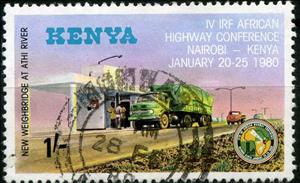 Stamp, New Weighbridge at Athi River, Kenya,  , Bridges