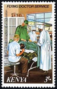 Stamp, Operation, Kenya,  , Healthcare, Medicines, Physicians