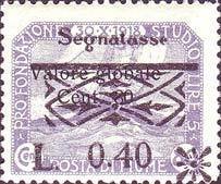 Stamp, Segnatasse "Valore Globale" Type I, Italian colonies, territories and occupations,  