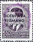 Stamp, Yugoslavia Stamp Overprint "Pro Opera...", Italian colonies, territories and occupations,  