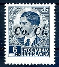 Yugoslavia Stamp Overprint "Co. Ci."