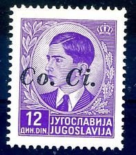 Yugoslavia Stamp Overprint "Co. Ci."