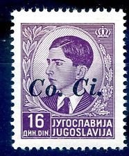 Yugoslavia Stamp Overprint "Co. Ci."