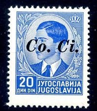 Yugoslavia Stamp Overprint "Co. Ci."