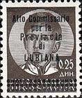 Stamp, Yugoslavia Stamp Overprint "Alto..LUBIANA" 3lines, Italian colonies, territories and occupations,  