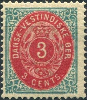 Numeral type, bicolor