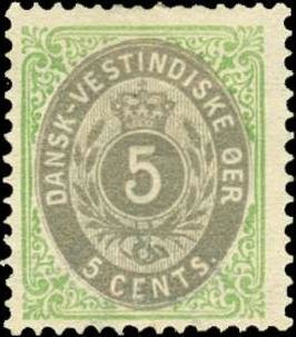 Numeral type, bicolor